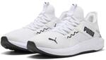 Laufschuh PUMA "SOFTRIDE ENZO 5 SLIP TECH", Damen, Gr. 47, puma wei&szlig;, puma schwarz,