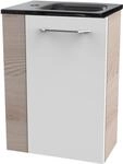 FACKELMANN Waschtisch "SBC" Set, bestehend aus Becken und Unterbau, Breite ca. 45 cm