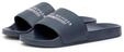 Pantolette TOMMY HILFIGER "TOMMY HILFIGER RAISED POOL SLIDE", Herren, Gr. 44, blau