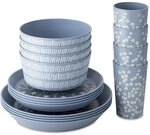 KOZIOL Geschirr-Set "BLOMSTER SET, Geschirrset 16-teilig"