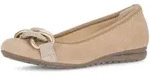 Ballerina GABOR "Sportliche Ballerina", Damen, Gr. 35, braun, Schuhe Ballerina