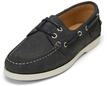 Bootsschuh MARC O'POLO "aus weichem Nubuk-Rindleder", Damen, Gr. 36, true navy,