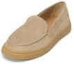 Loafer MARC O'POLO "aus ge&ouml;ltem Veloursleder", Damen, Gr. 40, beige (dusty...