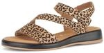 Riemchensandale GABOR "Riemchensandale", Damen, Gr. 35, beige, Schuhe...