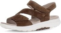 Gabor Riemchensandale Keilabsatz, Sandalette mit typischer Laufsohle, G-Weite...