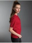 T-Shirt TRIGEMA "TRIGEMA T-Shirt DELUXE Baumwolle", Damen, Gr. 4XL, braun (kirsch),