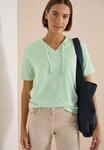 Cecil T-Shirt mit Materialmix