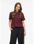 Kurzarmshirt VILA "VINORA S/S T-SHIRT - NOOS", Damen, Gr. M, port royale,...