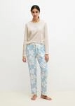 Marc OPolo Pyjamahose "Mix N Match Cotton" mit floralem Print, Gummizug und...