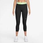 Trainingstights NIKE "W NP DF 365 MR TIGHT USM", Damen, Gr. XXL, N-Gr, schwarz,