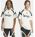 T-Shirt ADIDAS SPORTSWEAR "J HOT TEE", M&auml;dchen, Gr. 164, sanftes wei&szlig;,...
