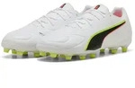Fu&szlig;ballschuh PUMA "KING 20 MATCH FG/AG Fu&szlig;ballschuhe Erwachsene", Gr. 44, wei&szlig;