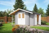 Nordic Holz Gartenhaus "Vilano 2" mit 3 getrennten Bereiche