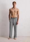 Lange Unterhose MARC O'POLO "Mix N Match Cotton", Herren, Gr. S, nordic grau...