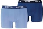 Boxer LEVI'S "LEVIS MEN REPEAT LOGO BOXER BRIEF", Herren, Gr. L, blau, navy,