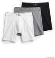 Boxershorts "Boxer Brief 3PK", Herren, Gr. S (48), schwarz, misty grau, wei&szlig;,