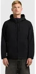 Anorak KHUJO "WERU", Herren, Gr. S, schwarz schwarz, Web, 75% Baumwolle, 25%...