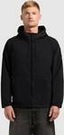 Anorak KHUJO "WERU", Herren, Gr. S, schwarz schwarz, Web, 75% Baumwolle, 25%...