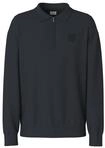 Sweater JOOP JEANS "Strickpullover JJJ-Davon", Herren, Gr. M, blau (dunkelblau),