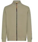 Sweatjacke CAMEL ACTIVE, Herren, Gr. M, khaki, Sweatware, Obermaterial: 100%