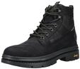Schn&uuml;rstiefelette JEEP "Jeep Stiefelette Leder/Textil", Herren, Gr. 44, schwarz,