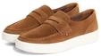 Loafer TOMMY HILFIGER "MODERN LIGHT HYBRID SUEDE LOAFER", Herren, Gr. 40, braun,