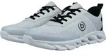 Sneaker BUGATTI, Herren, Gr. 46, schwarz-wei&szlig; (wei&szlig;), Lederimitat, Textil, Schuhe