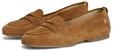 Loafer TOMMY HILFIGER "TH FLEX SUEDE LOAFER BALLERINA", Damen, Gr. 37, braun,