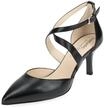 Pumps NERO GIARDINI "Nero Giardini Pumps Leder", Damen, Gr. 41, schwarz, Leder,