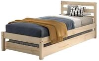 Vipack Massivholzbett "Pino, universell einsetzbar, gradliniges Design, Made in