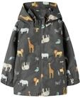 Outdoorjacke NAME IT "NMMMAX JACKET LI AOP NOOS", Jungen, Gr. 104, grau...