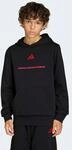 Kapuzensweatshirt ADIDAS SPORTSWEAR "ADIDAS SLOGAN FLEECE-HOODIE", Jungen, Gr. 164,