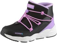 Schlupfboots SKECHERS "TURBO TREAD", M&auml;dchen, Gr. 32, schwarz (schwarz, multi),