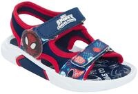 Sandale DISNEY "SPIDERMAN", M&auml;dchen, Gr. 21, navy, Textil, Schuhe Sandale