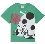T-Shirt PUMA "Sporty Cats Relaxed Graphic T-Shirt Kinder", M&auml;dchen, Gr. 110,...