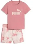 Jogginganzug PUMA "Essentials Tie-dye T-Shirt and Shorts im Set Kinder",...