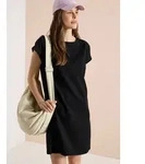 Midikleid CECIL, Damen, Gr. 3XL (48), US-Gr&ouml;&szlig;en, schwarz, Web, 75% Baumwolle,...