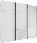 WIEMANN Schwebet&uuml;renschrank "Rialto" hochwertige Glasfront mit Querriegeln