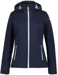 Outdoorjacke ICEPEAK "Icepeak Softshell jacke Boise", Damen, Gr. 40, blau,