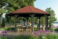 Skanholz Pavillon "Nice 3" 8-Eck, BxT: 557x557 cm