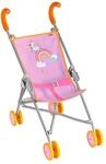 Puppenbuggy HABA "Regenbogen, rosa", rosa, Puppenwagen, KinderH:100cm T:65cm,