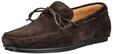 Slipper GANT "Gant Slipper Veloursleder", Herren, Gr. 41, dunkelbraun, Veloursleder,