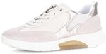Sneaker GABOR "Sneaker low", Damen, Gr. 37, beige, Schuhe Sneaker