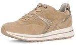 Sneaker GABOR "Sneaker low", Damen, Gr. 42, beige, Schuhe Sneaker