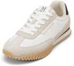 Sneaker MARC O'POLO "aus Leder und Mesh", Damen, Gr. 37, sanftes wei&szlig;, Obermaterial: