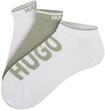 HUGO Underwear Sneakersocken "3P AS LOGO CC" 3 Paar tlg. mit Logodetails