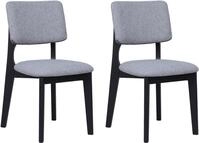 byLIVING Esszimmerstuhl "Elsa" (Set) 2 Stk.modern gem&uuml;tlicher Massiv - Holzstuhl mit