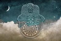 Architects Paper Fototapete "Atelier 47 Hamsa 2" orientalisch glatt Vlies, Wand,