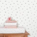 LITTLE DUTCH Fototapete "Fairy Blossom" neutral glatt 10mx52cm (ca. 5m2)