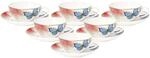 Villeroy & Boch Tasse "Teetassen mit Untertassen Amazonia Anmut 200 ml 6er Set...